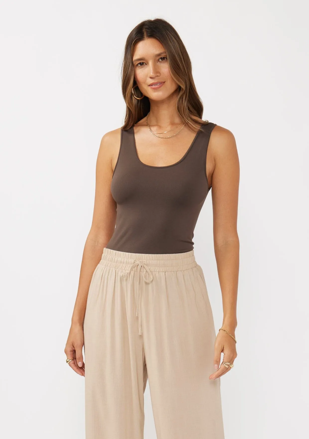 By Together Talk Later Tank Top