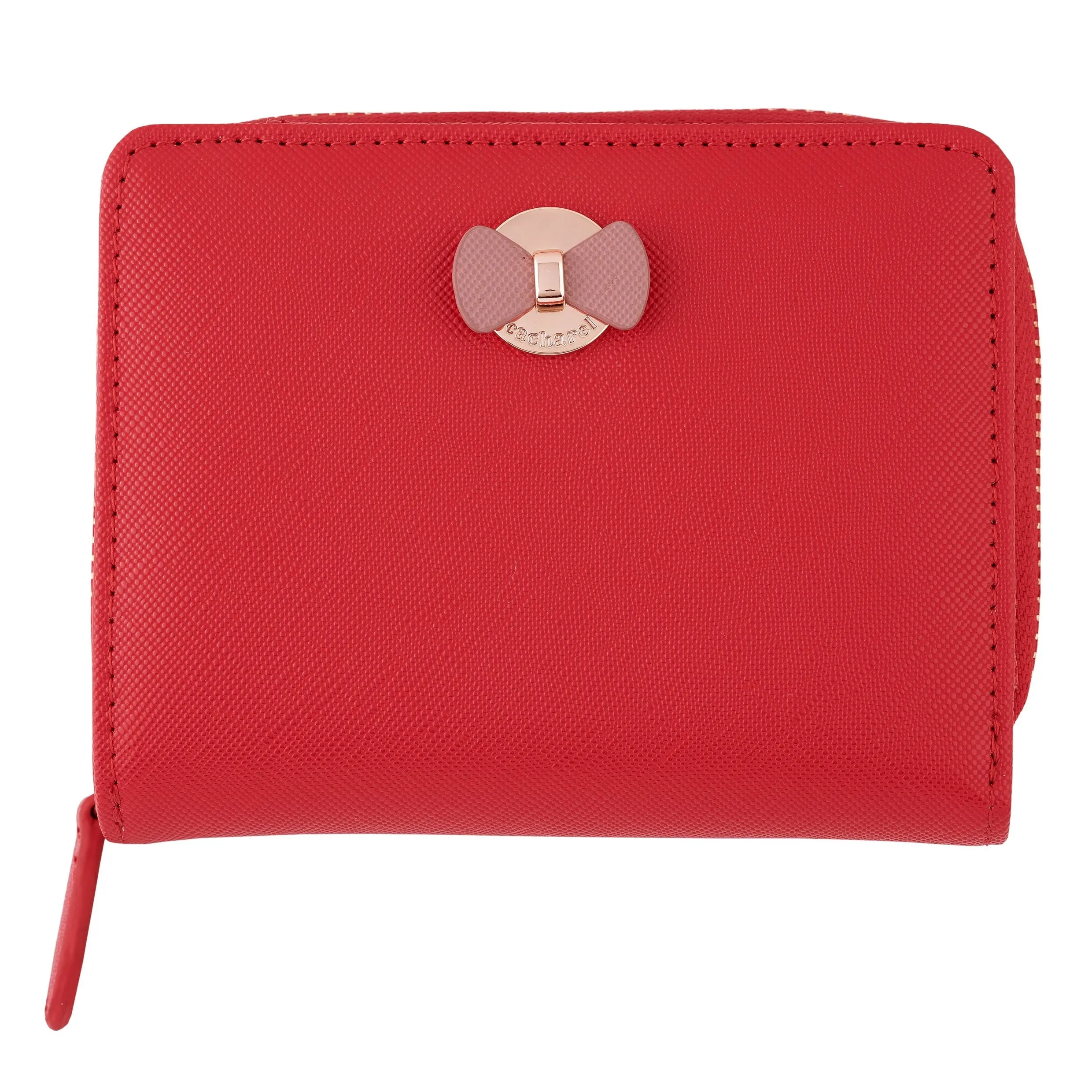 Cacharel CEM034P-Money wallet Hortense Bright Red