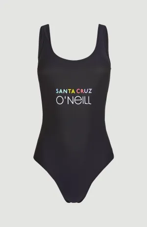 Cali Retro Badeanzug | Black Out