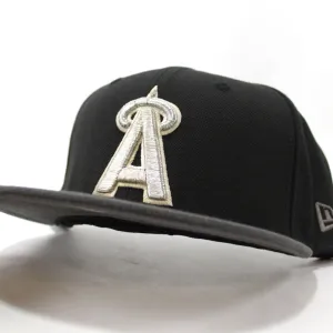 California Angels New Era 59Fifty Fitted Hat (Black Dark Gray)