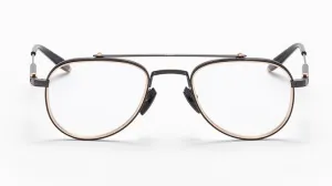 CALISTO RX-Brushed Black / Matte White Gold / Black Crystal