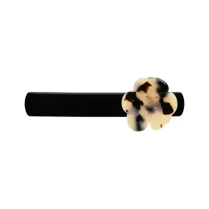 Camellia Small Light Tortoiseshell Hair Clip