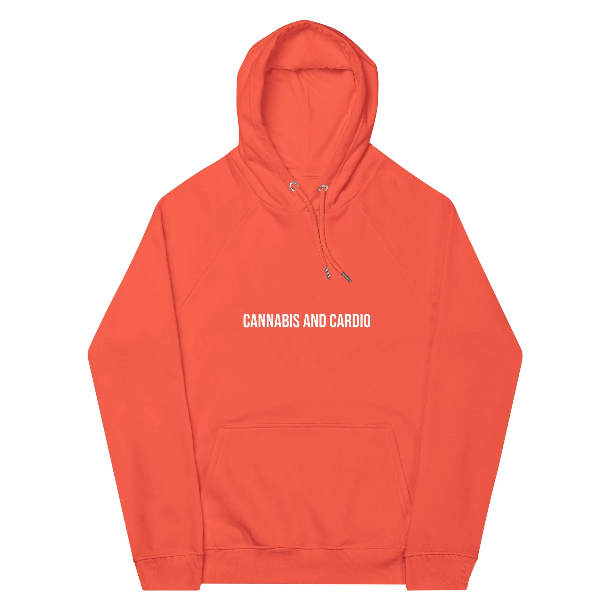 Cannabis and Cardio Unisex Eco Hoodie