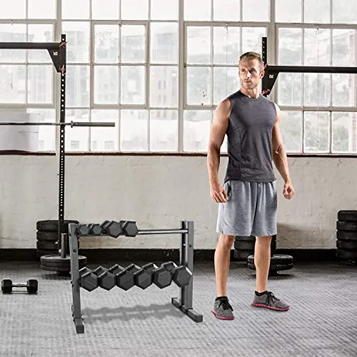 Cap Barbell 24" Utility Rack for Dumbbells, Medicine Balls and Kettlebells