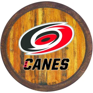 Carolina Hurricanes: "Faux" Barrel Top Sign