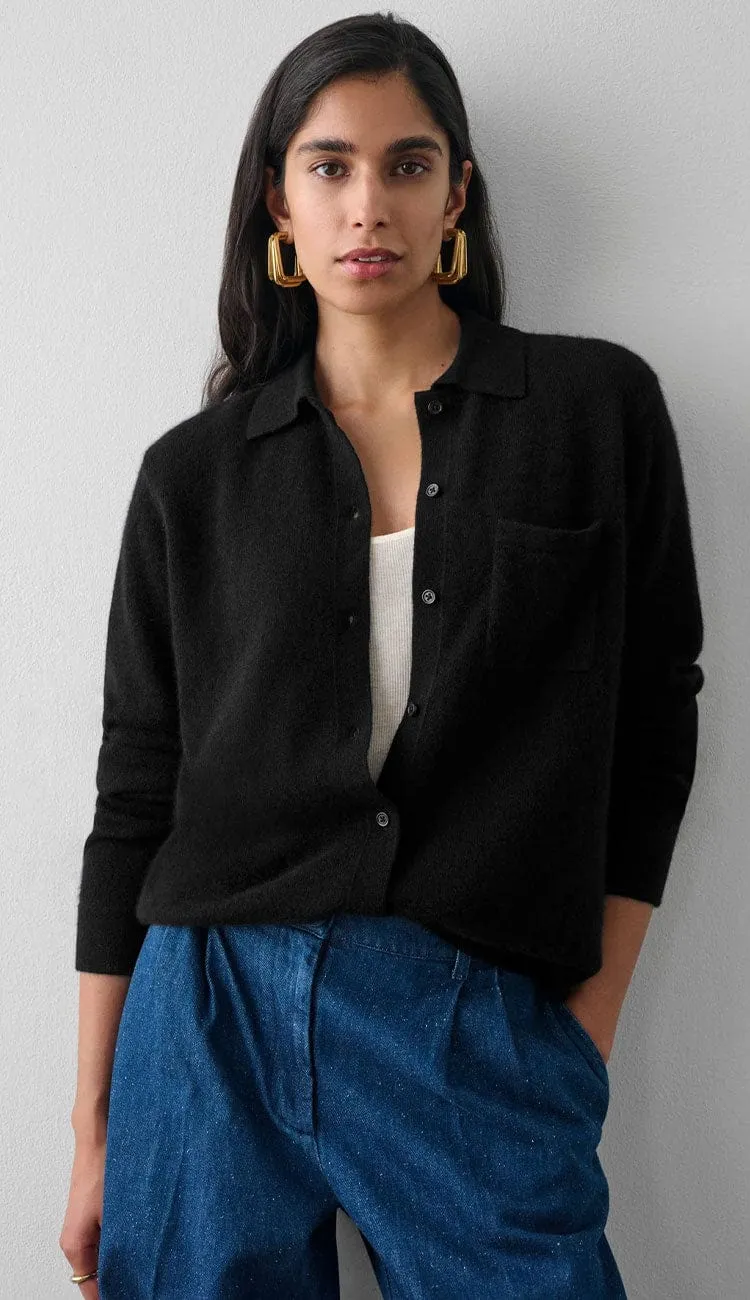 Cashmere Button Down Shirt