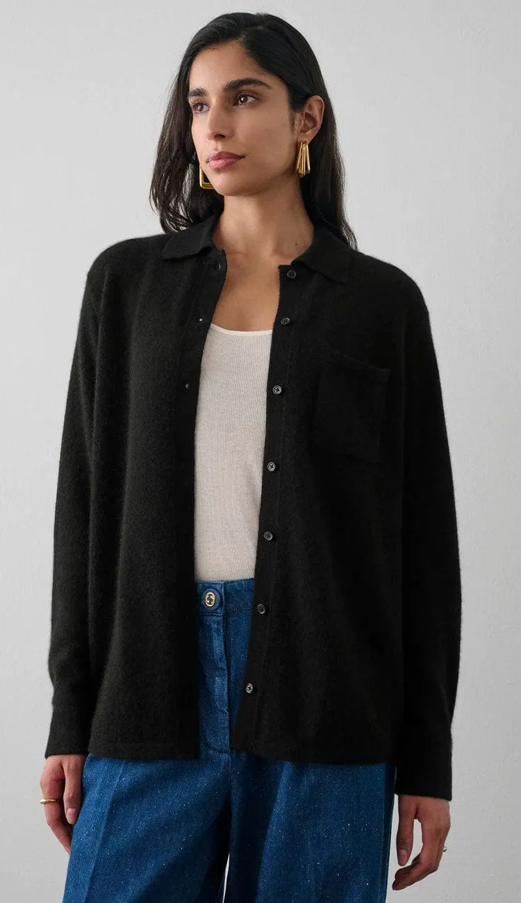 Cashmere Button Down Shirt