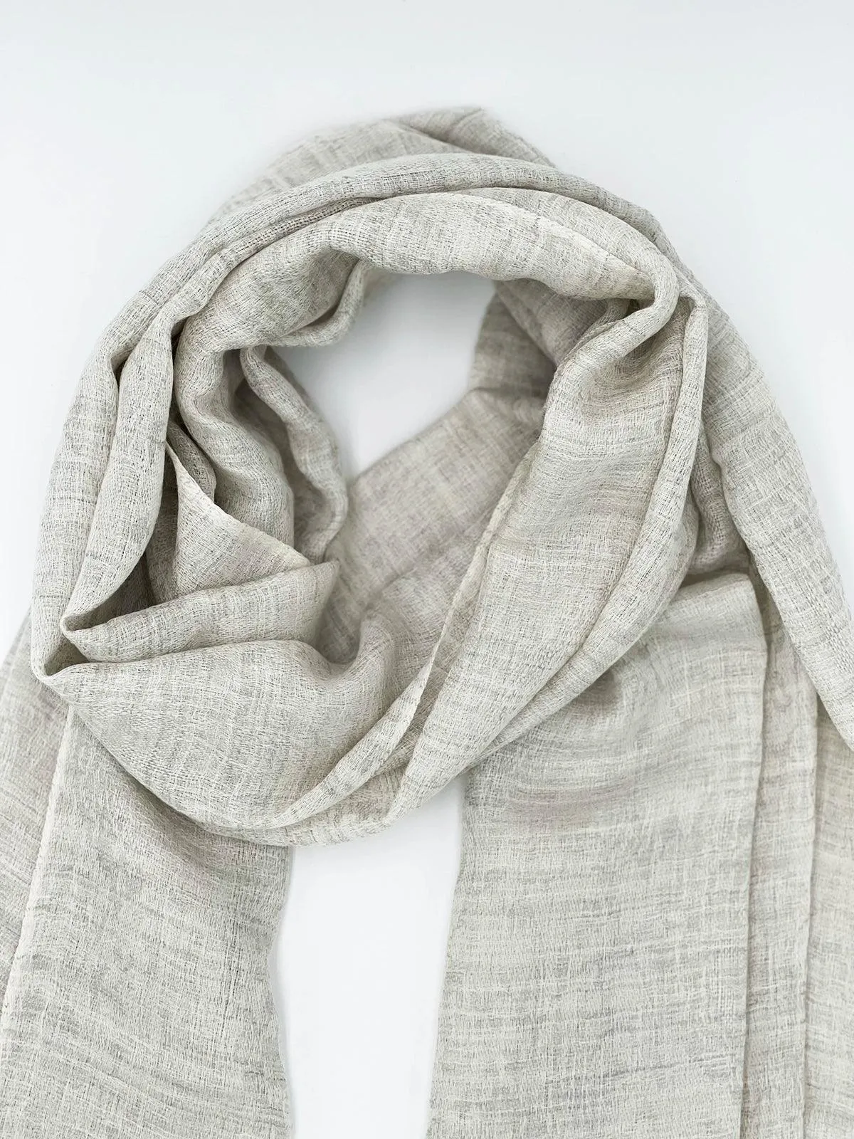 Cashmere Scarf - Gray