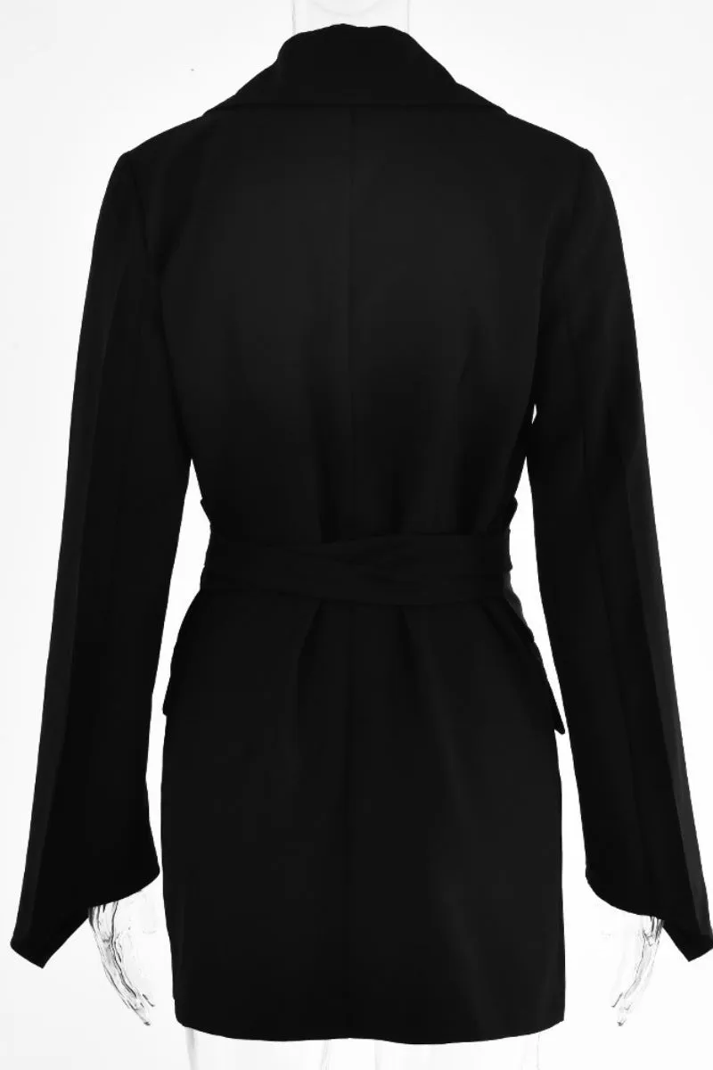 Casual Daily Patchwork Turn-back Collar Outerwear(4 Colors)