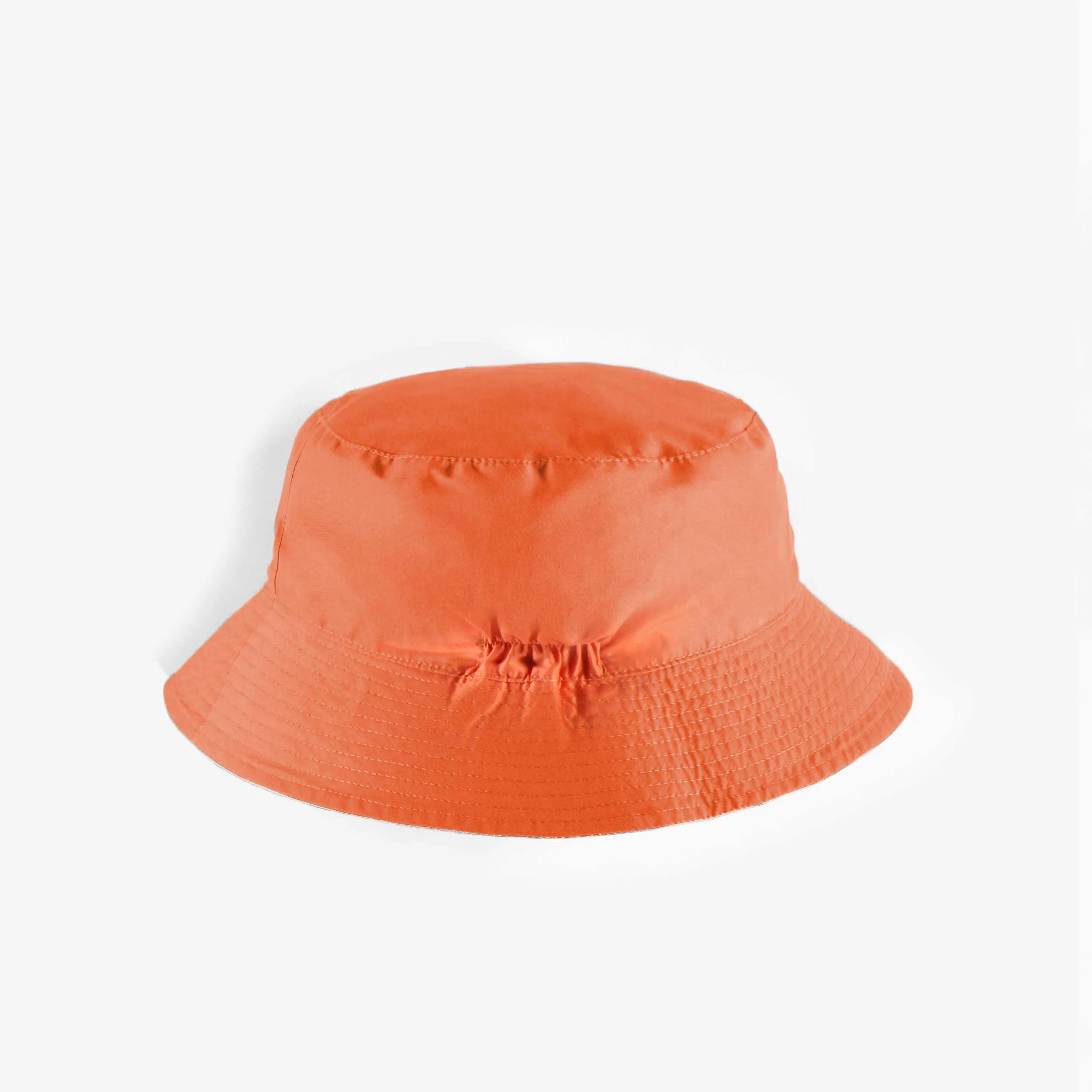 Chapeau de soleil orange, enfant || Orange sun hat, child