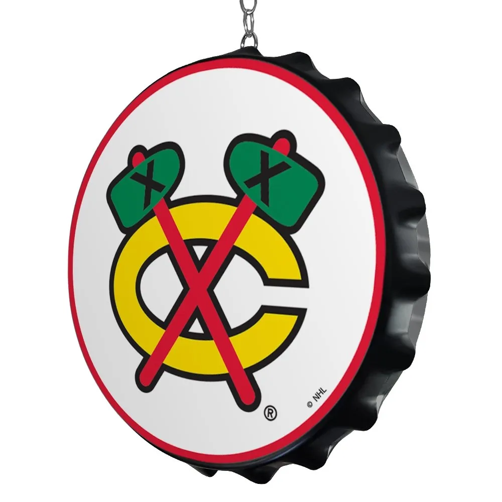 Chicago Blackhawks: Bottle Cap Dangler