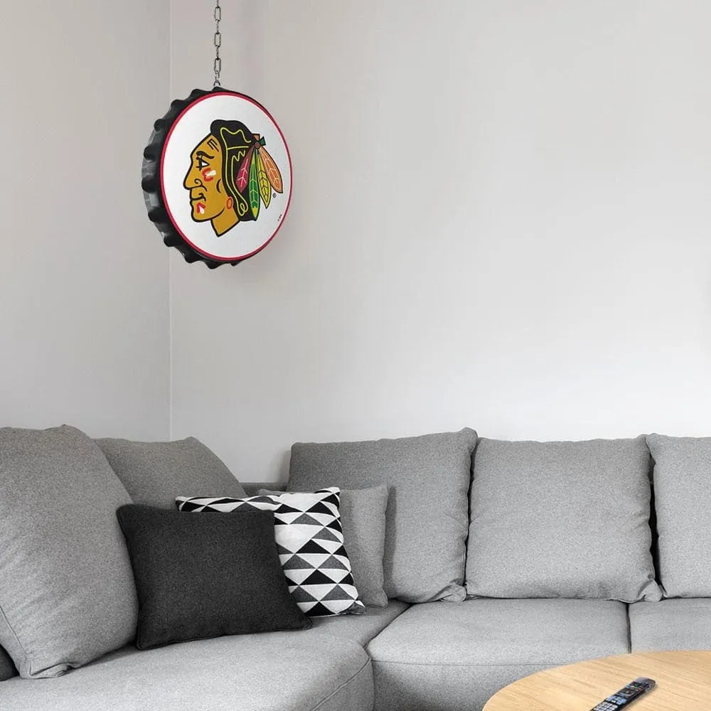 Chicago Blackhawks: Bottle Cap Dangler