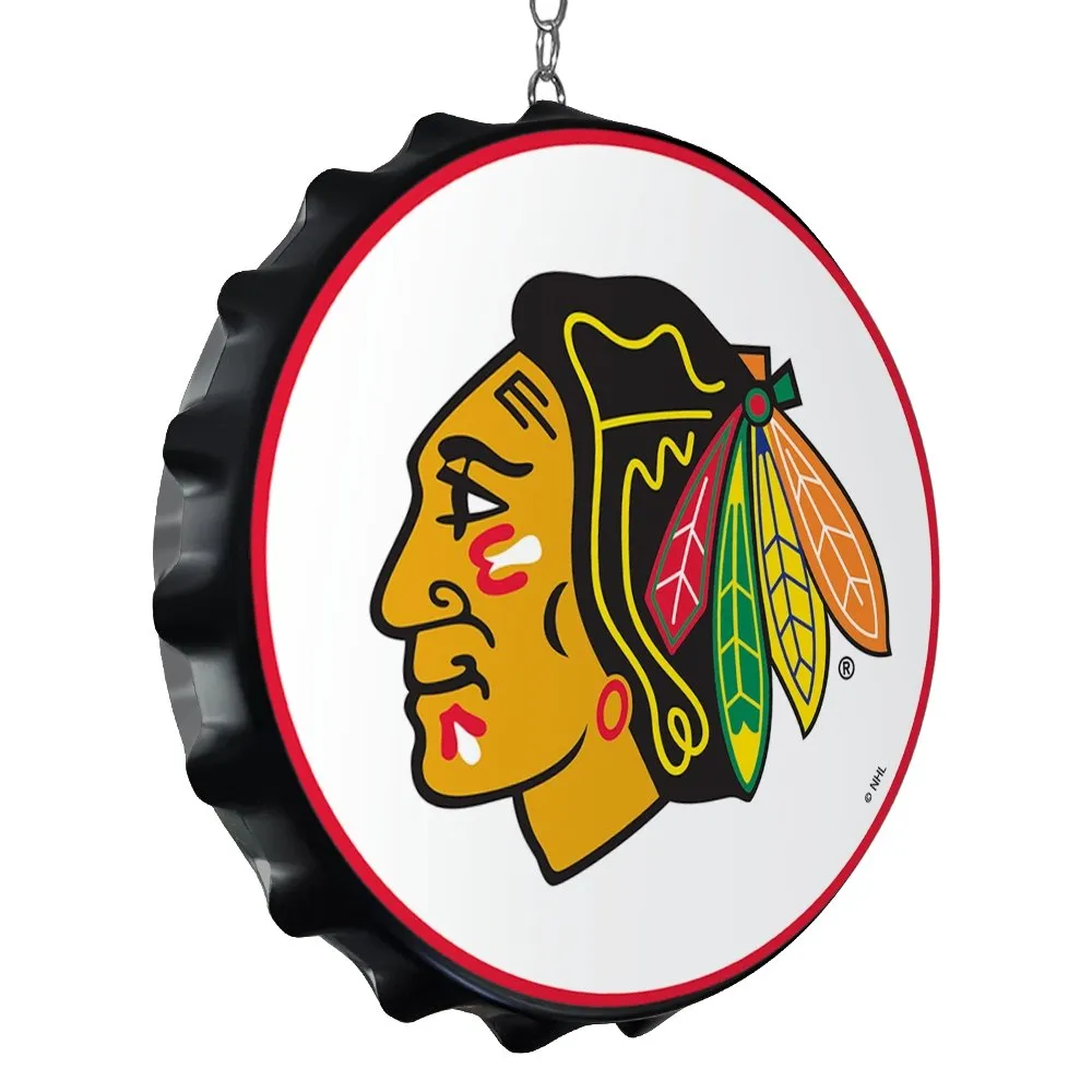 Chicago Blackhawks: Bottle Cap Dangler