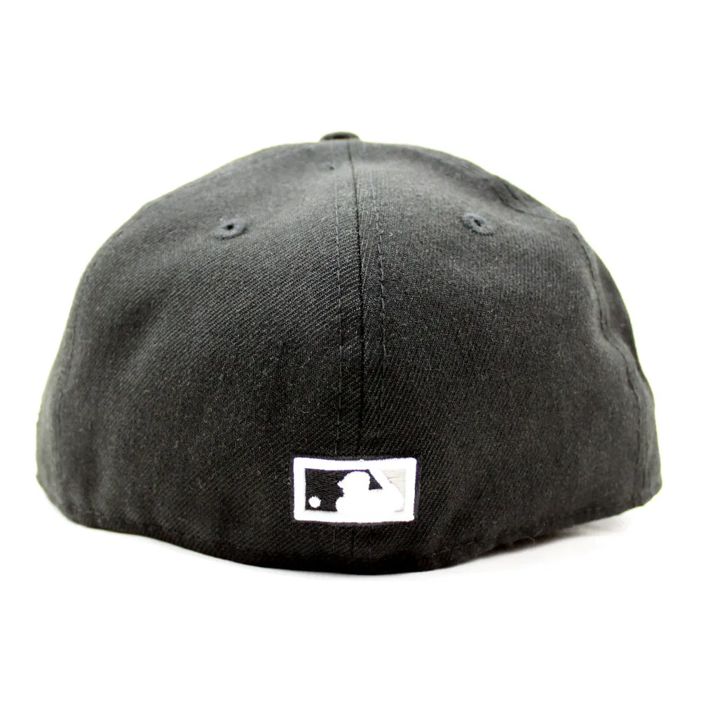 Chicago White Sox 33 50 83 03 All Star Years New Era Fitted 59Fifty Hat (Black Gray Under Brim)