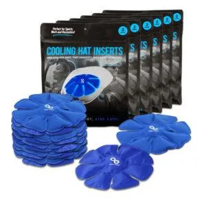 Chiller Body Cooling Hat Inserts