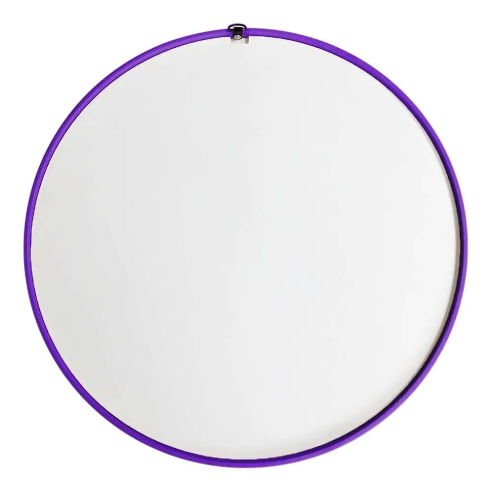 Clemson Tigers: Paw Print - Modern Disc Mirrored Wall Sign