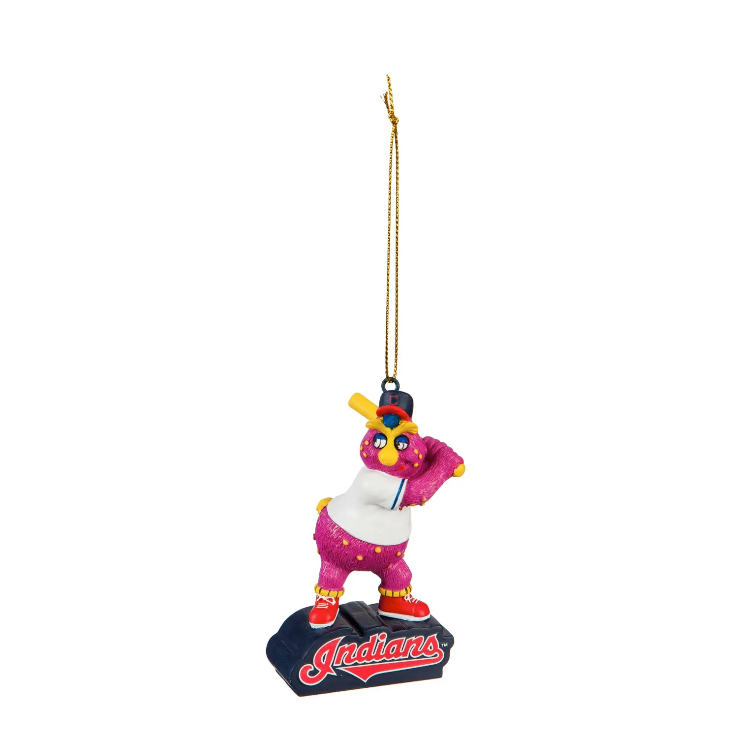 Cleveland Indians, Mascot Statue Orn,3ot4207ms
