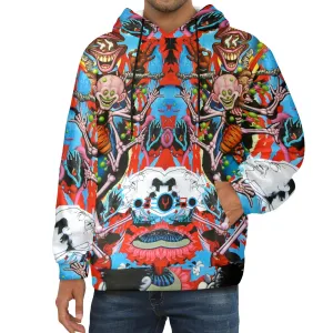 Clownin Men's Flannel Hoodie