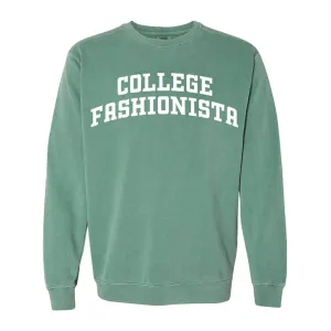 College Fashionista Varsity Pullover