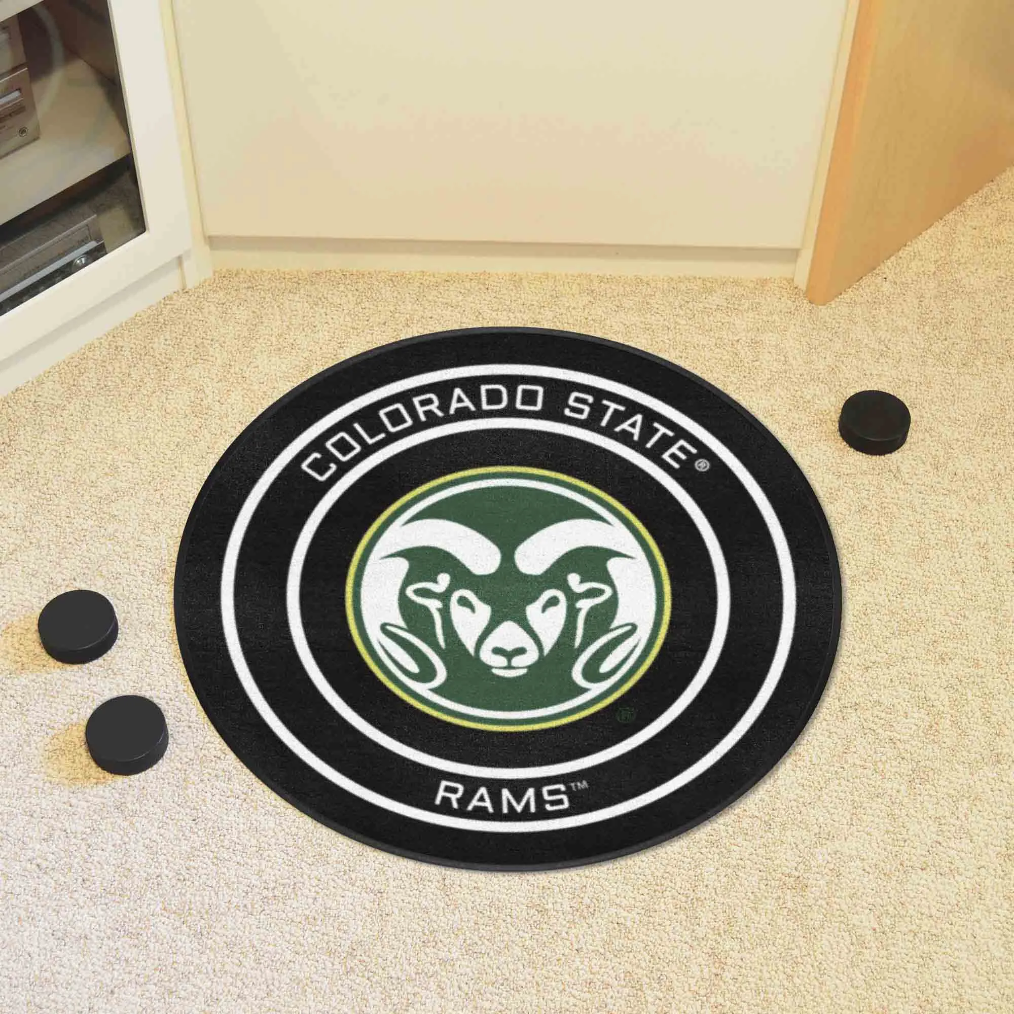 Colorado State University Puck Mat
