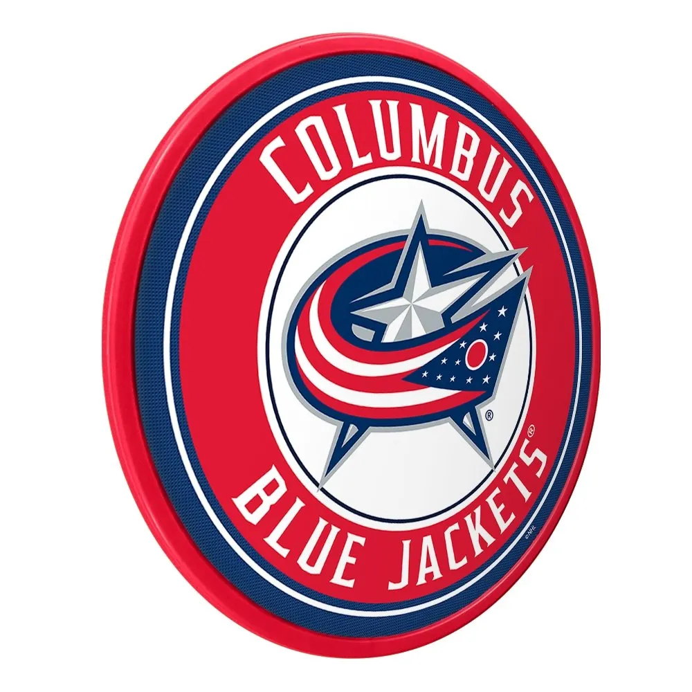 Columbus Blue Jackets: Modern Disc Wall Sign