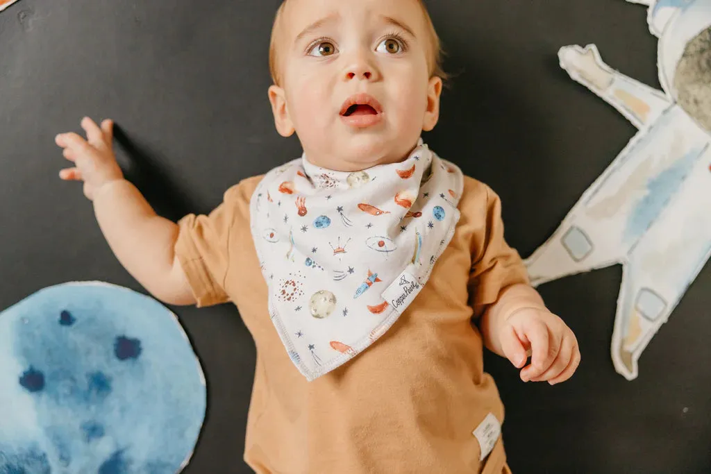 Copper Pearl - Bandana Bib (4 pack) - Neil