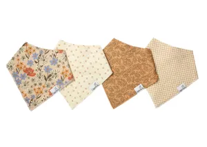 Copper Pearl Eden Bandana Bib Set
