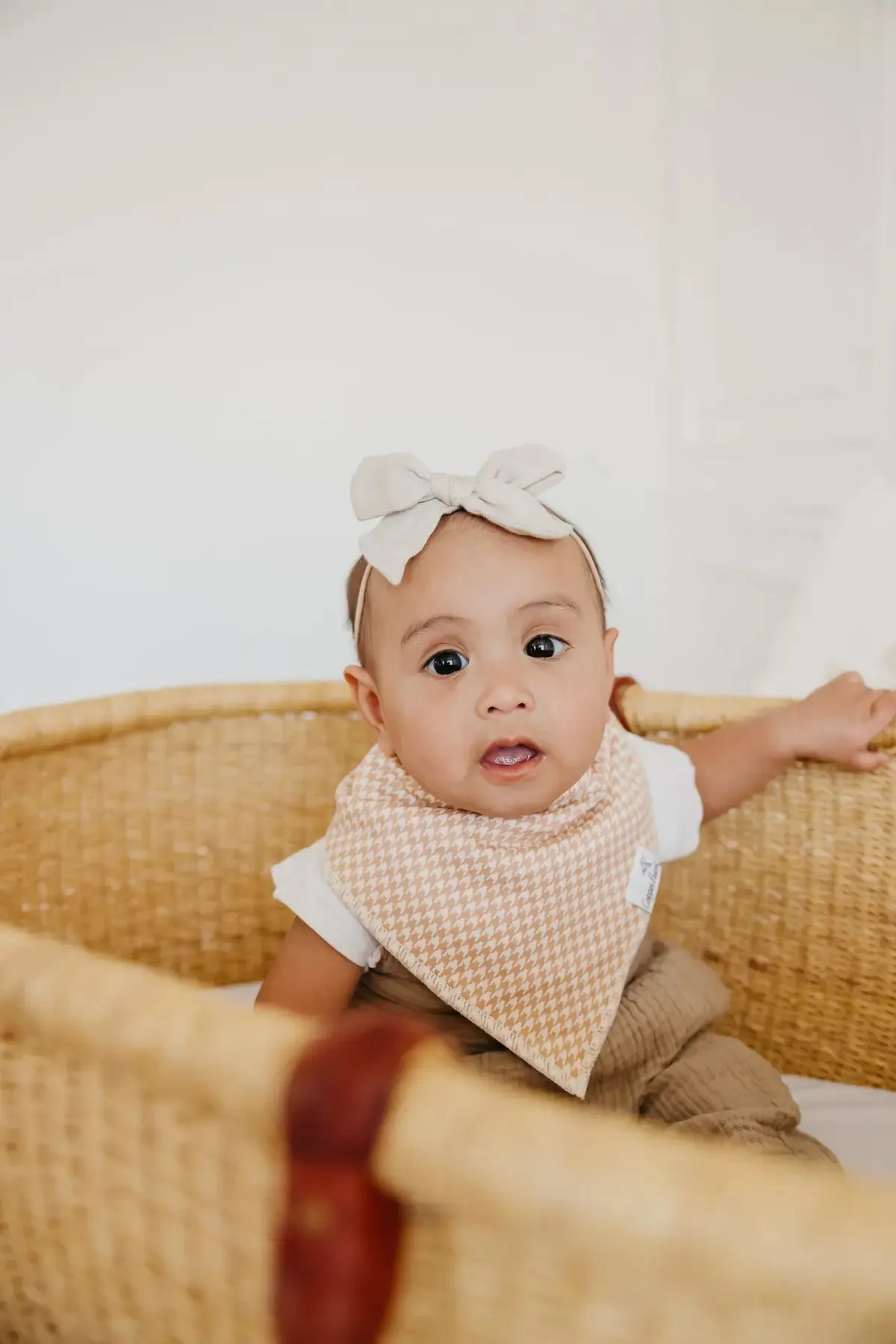 Copper Pearl Eden Bandana Bib Set