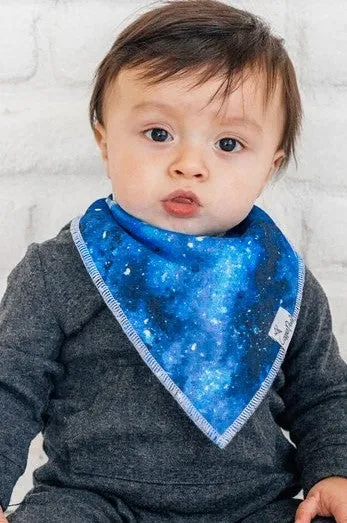 Copper Pearl Galaxy Bandana Bib Set