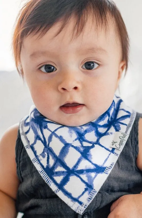 Copper Pearl Galaxy Bandana Bib Set