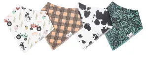 Copper Pearl Jo Bandana Bib Set