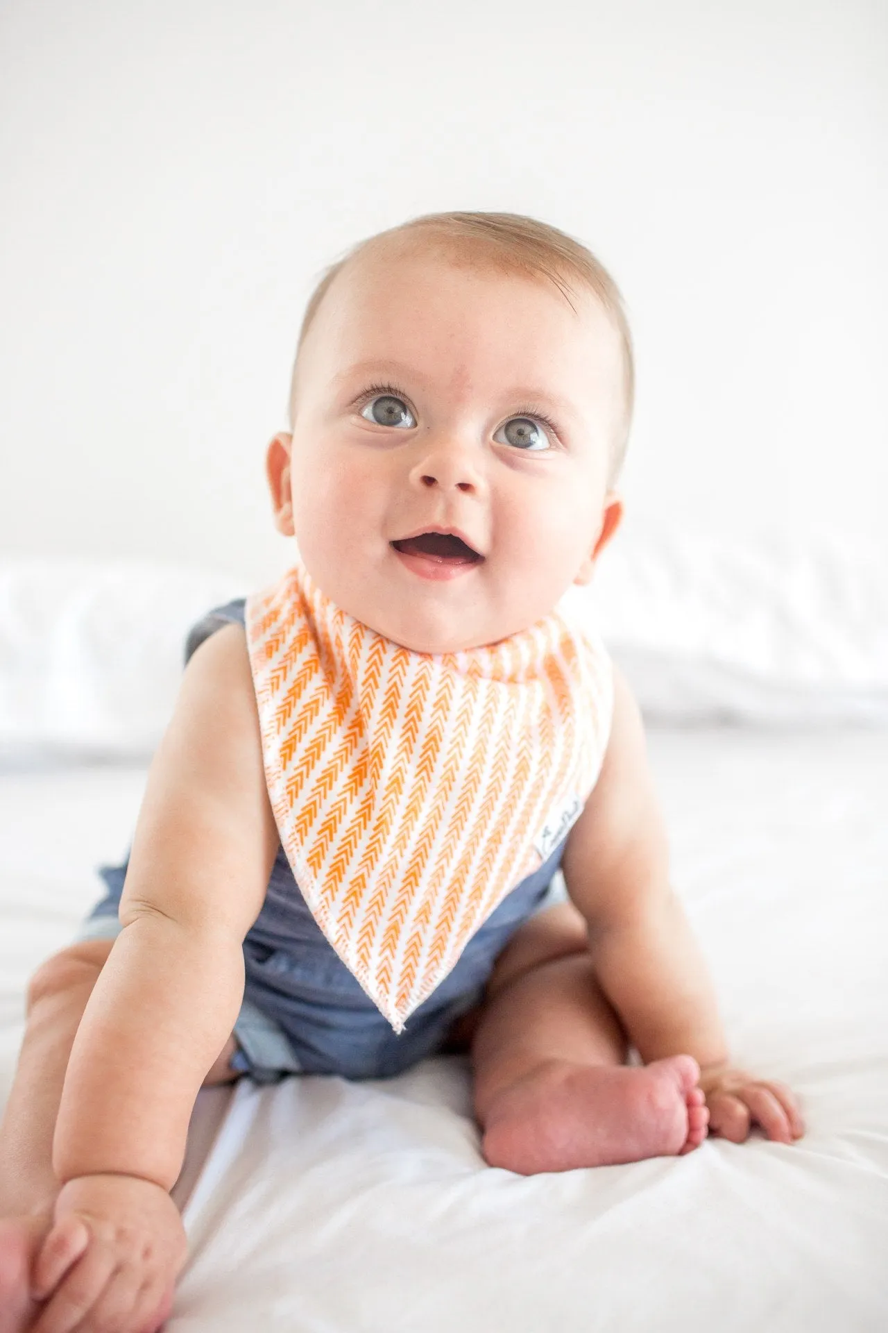 Copper Pearl Pacific Bandana Bib Set