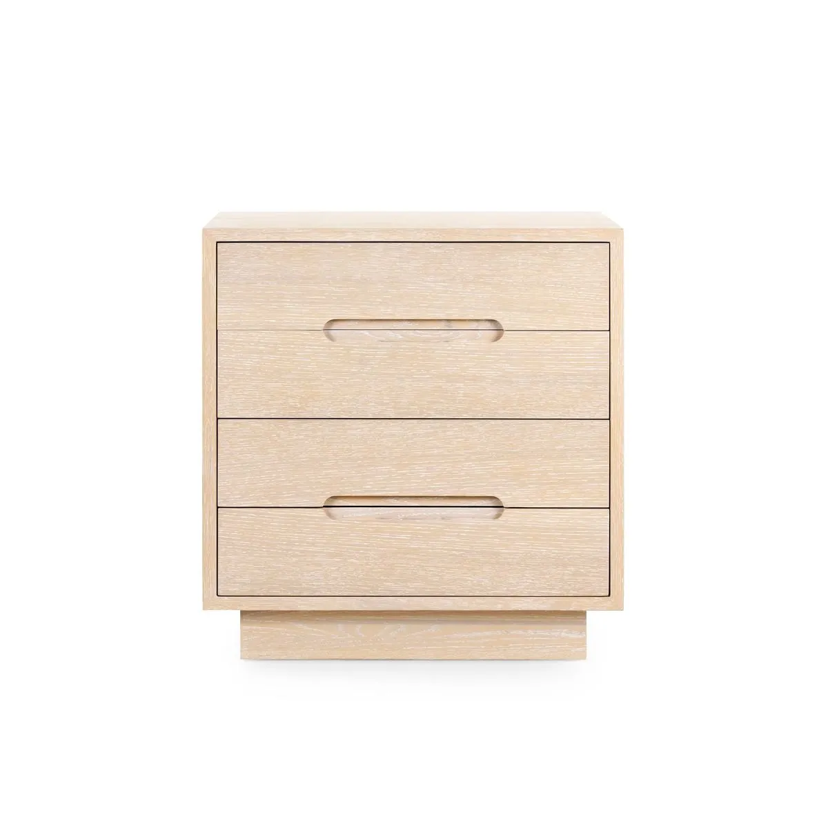 Cora 4-Drawer End Table / Sand