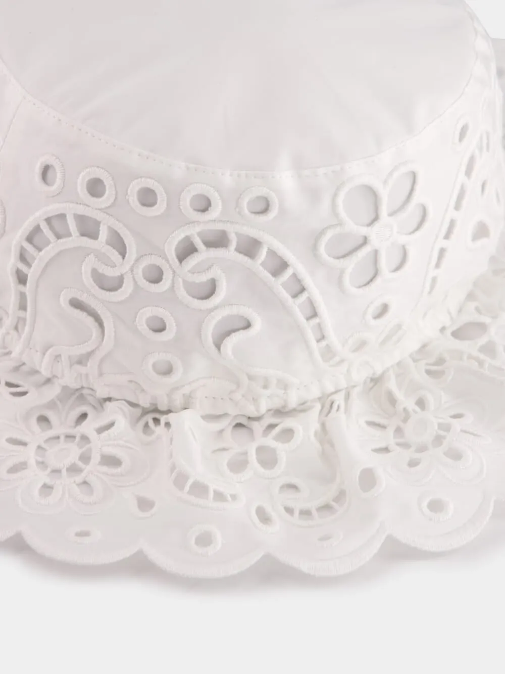 Cotton Broderie Anglaise Hat