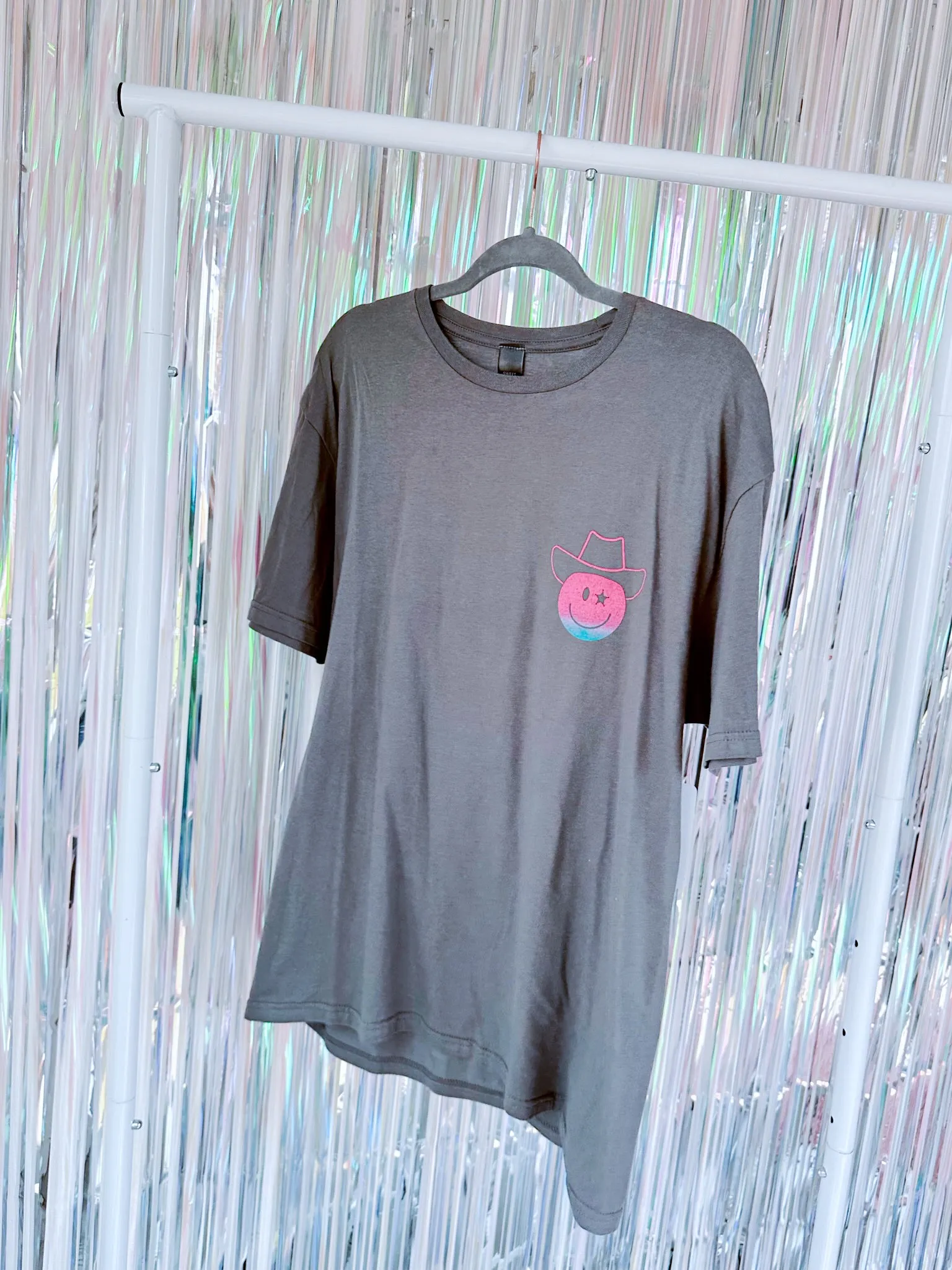 Country People Are My People Graphic Tee - Charcoal