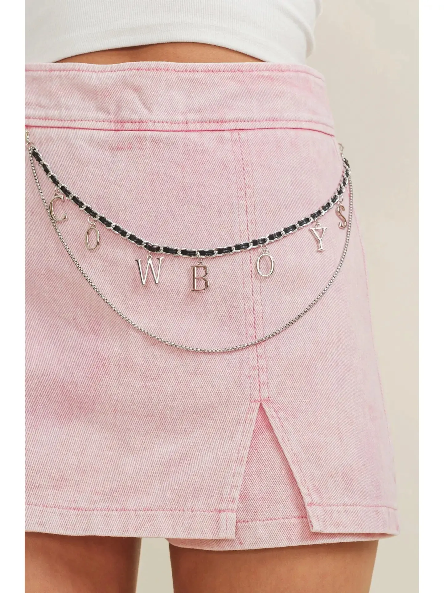 COWBOYS CHAIN SKORT