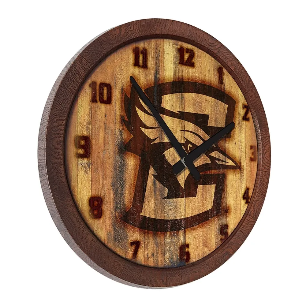 Creighton Bluejays: Branded "Faux" Barrel Top Wall Clock