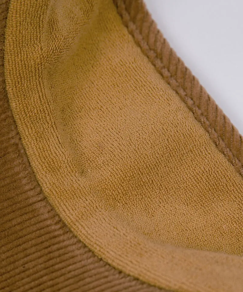 CREVE NINE: Corduroy Visor - Camel