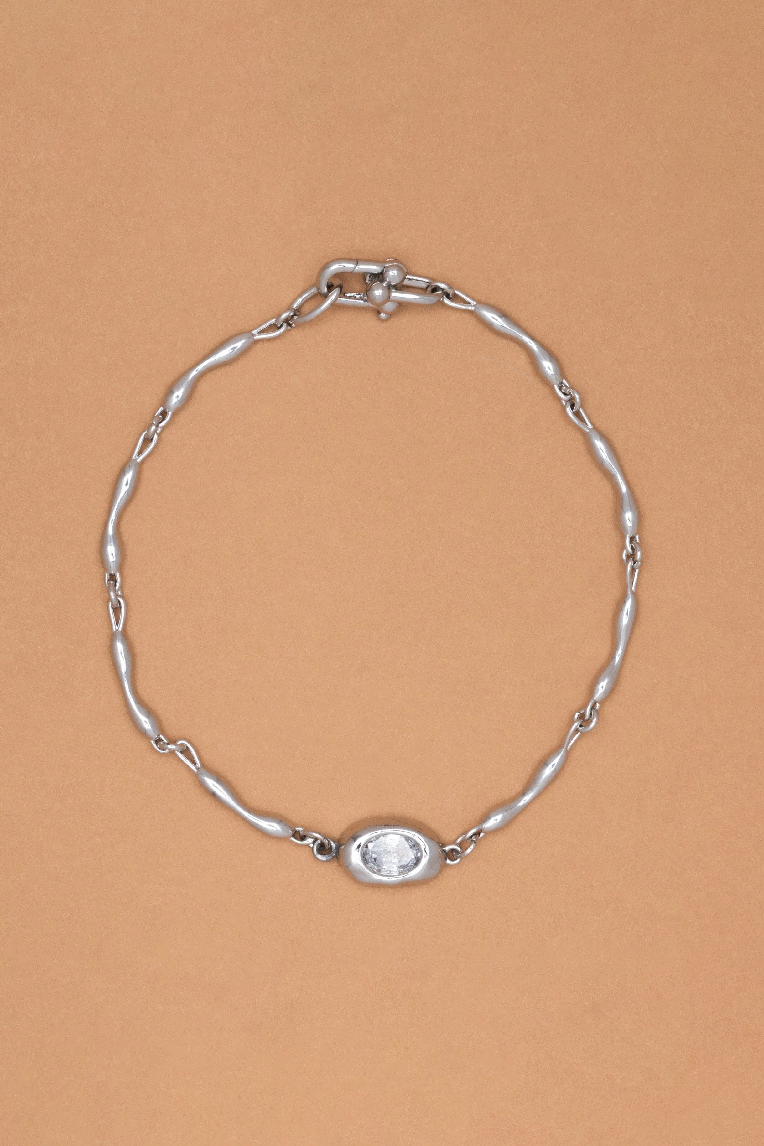 Crystal Cable Chain Bracelet