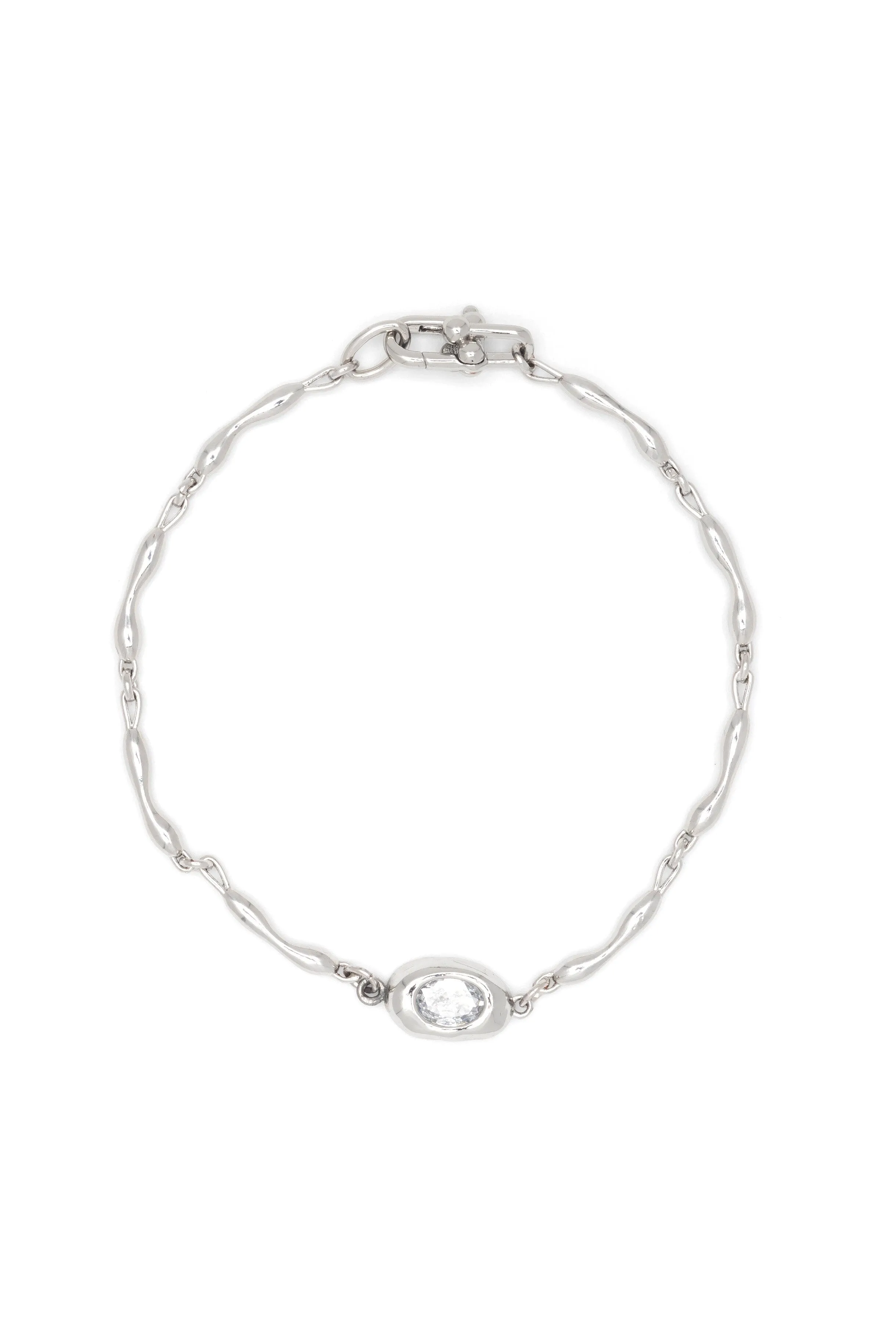 Crystal Cable Chain Bracelet