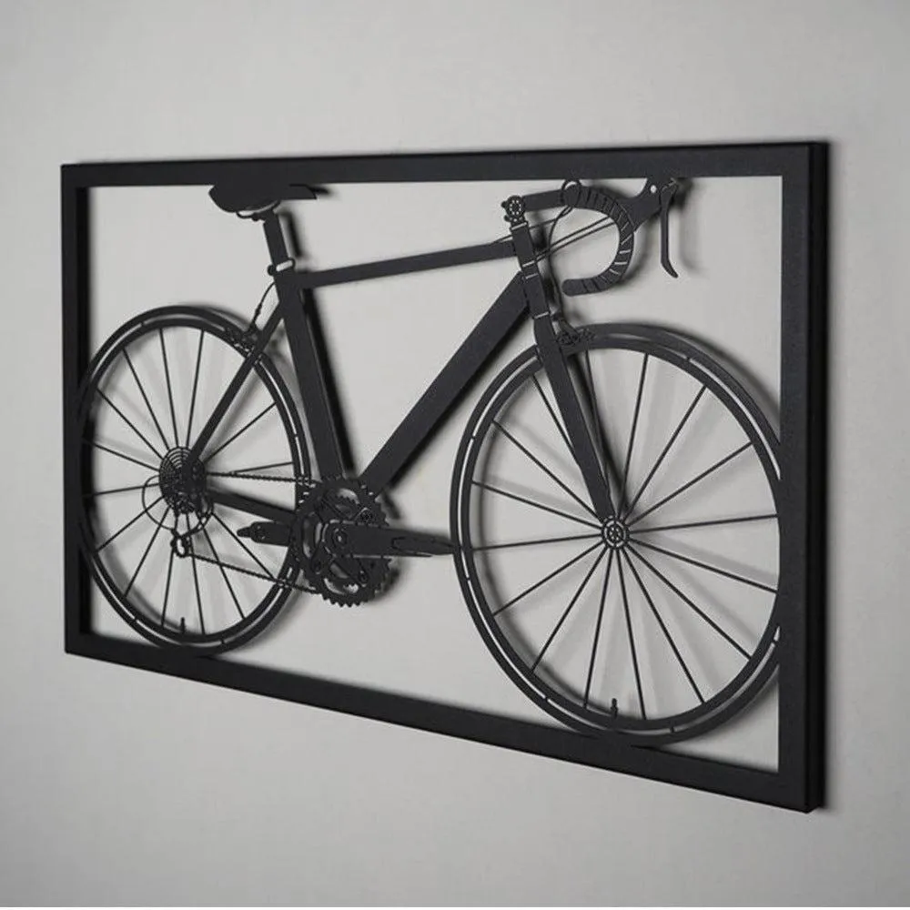 Cycolinks Handcrafted Retro Bicycle Wall Decor