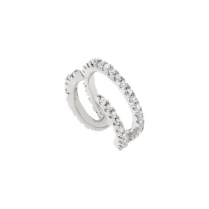CZ Double Row Ear Cuff