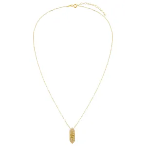 CZ Snake Pendant Necklace