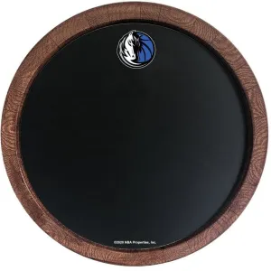 Dallas Mavericks: Chalkboard "Faux" Barrel Top Sign
