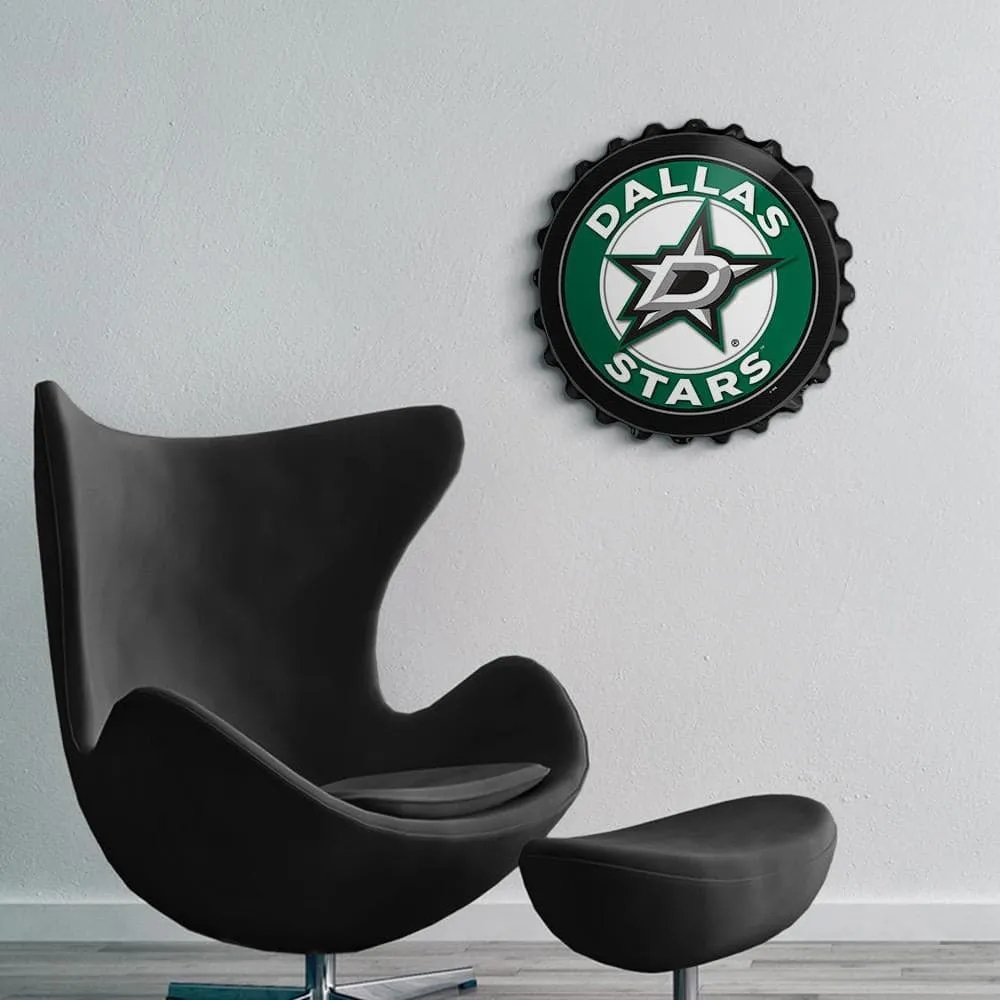 Dallas Stars: Bottle Cap Wall Sign