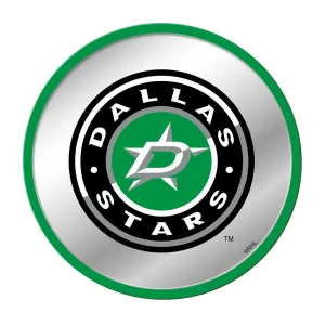 Dallas Stars: Secondary Logo - Modern Disc Mirrored Wall Sign
