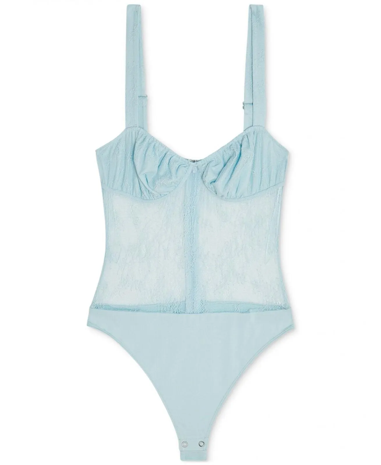Danielle Bernstein Womens Lace Thong Bodysuit 320B114