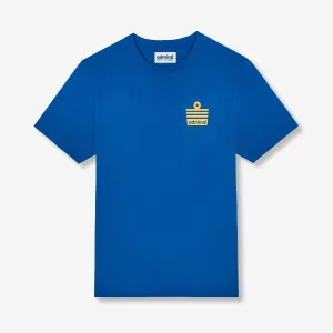 Denzell Ensign Logo T-Shirt - Royal Blue/Yellow