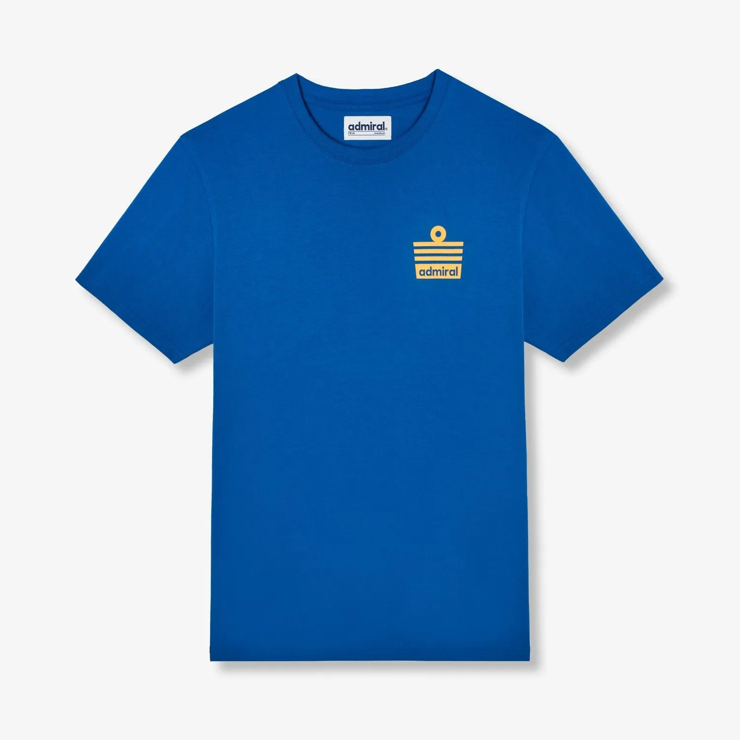 Denzell Ensign Logo T-Shirt - Royal Blue/Yellow