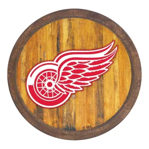 Detroit Red Wings: "Faux" Barrel Top Sign